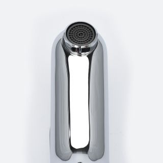 Смеситель для раковины AQUAme Prato AQMP6131 с донным клапаном хром